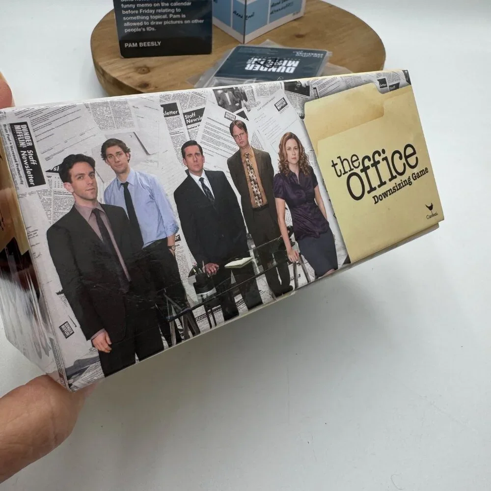 The Office Downsizing Board Game (2019) Dunder Mifflin Fun Family Card Game